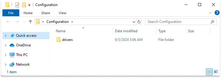 Creating Configuration folder for Arduino IDE
