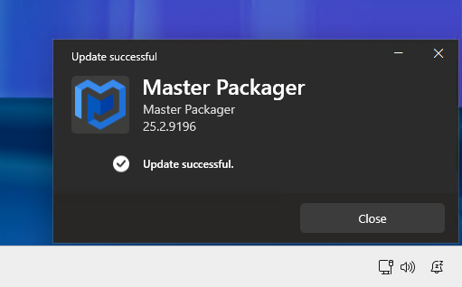 Updates finished successfully.
