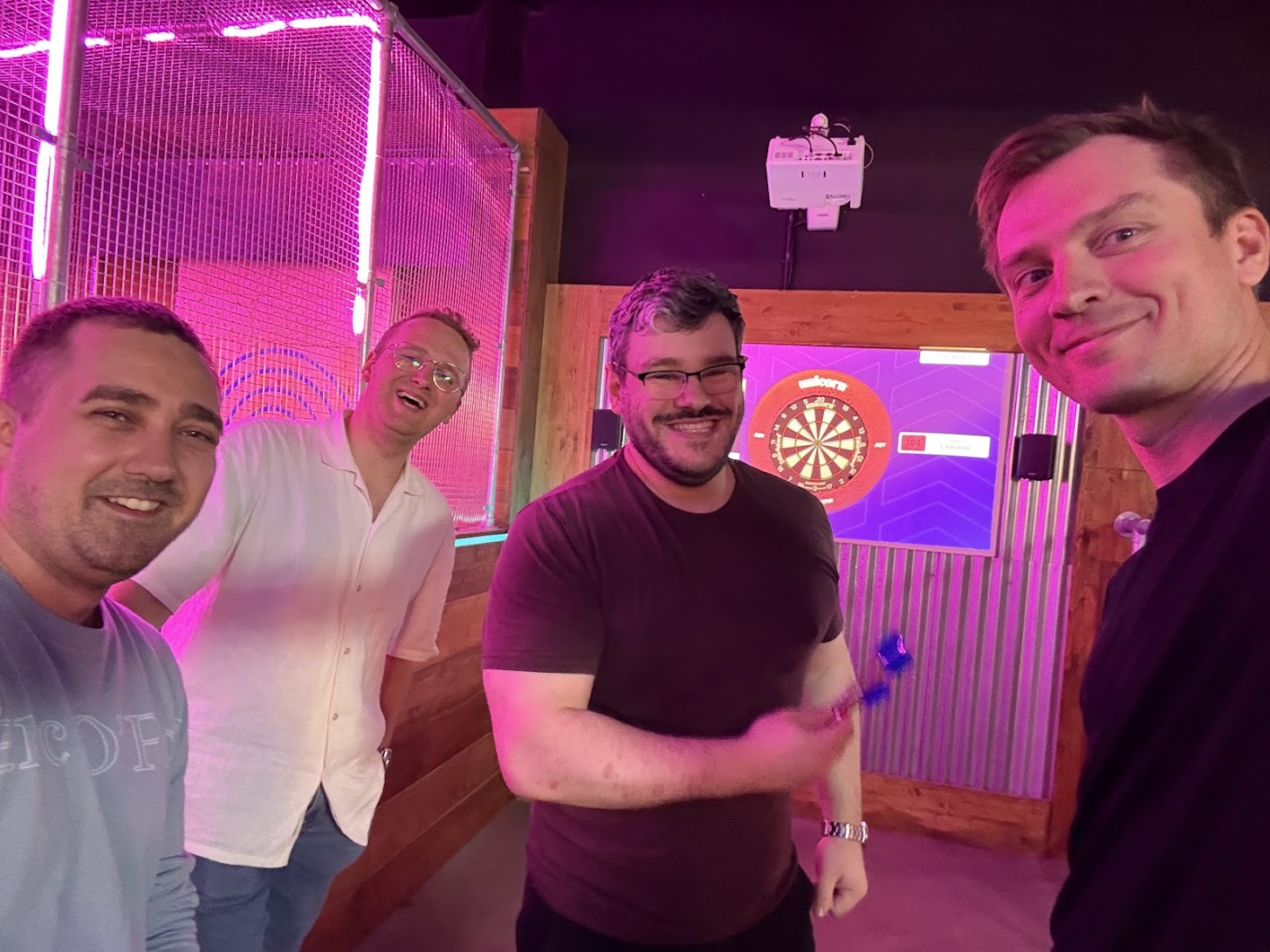 Pre-event party with the organizers